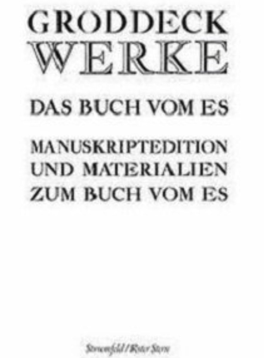 Letnapark's tweet photo. Das Es lebt den Menschen, [lässt ihn] handeln, denken, wachsen, gesund und krank werden. 

Georg #Groddeck *13.10.1866 - 11.6.1933; Arzt, #Psychosomatik

[https://t.co/DAvmo1jIny @Stroemfeld antiqu.] https://t.co/ho1vhrHam0