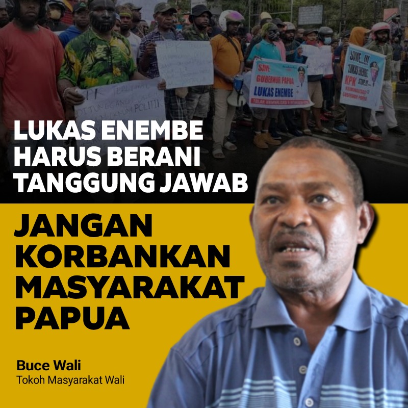 Lukas Enembe harus berani tanggung jawab, jangan korbankan masyarakat Papua #IeAaF #PapuaAmanKondusif
#PapuaDukungPenegakanHukum
#MasyarakatPapuaCintaDamai
#RakyatPapuaDukungPemerintah&KPK
#papuaindonesia
#PapuaDamai Jawa Barat