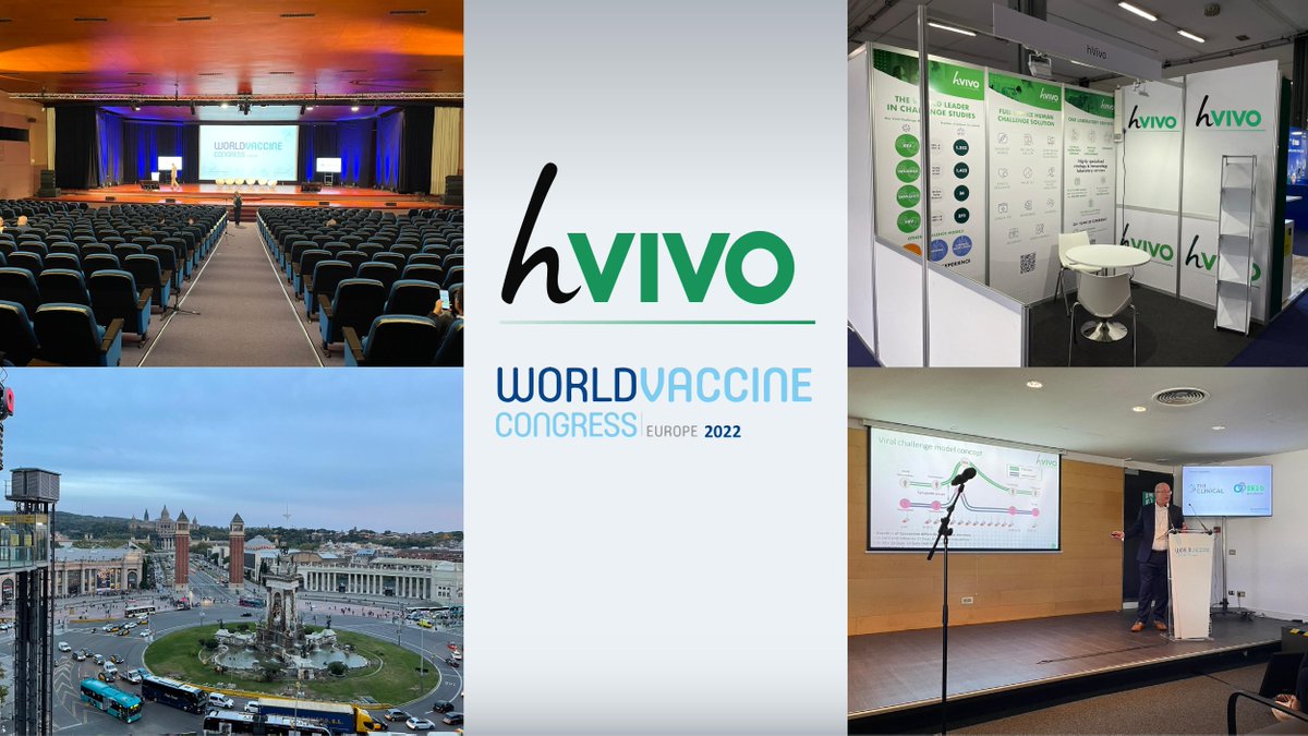 hVIVO (@hvivo_uk) on Twitter photo Yesterday was a great day at the <a href="/vaccinenation/">World Vaccine Congress</a> 2022 #Europe event, held in the beautiful city of #Barcelona.
Our #CFO presented "Utilising human challenge models to advance vaccine development"
We are located at stand 67, come and join us! 👋
#hVIVO #HVO Yesterday was a great day at the <a href="/vaccinenation/">World Vaccine Congress</a> 2022 #Europe event, held in the beautiful city of #Barcelona.
Our #CFO presented "Utilising human challenge models to advance vaccine development"
We are located at stand 67, come and join us! 👋
#hVIVO #HVO