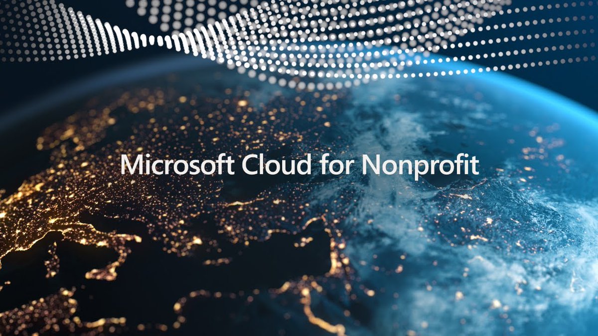 1099Ventures's tweet photo. Microsoft Cloud for Nonprofit transforms Microsoft's industry-leading technologies—productivity and collaboration tools, business applications, cloud services, and infrastructure—by connecting them to the most common nonprofit scenarios. https://t.co/zkhSupjO5i