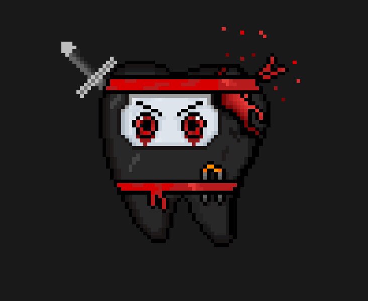 NFToothDecay's tweet image. Ninja Tooth!! İf you don’t get it,believe me you will regret it!! ToothDecay#15. 0,025 ETH!! #NFT #nftarti̇st #nft4art #NFTs #NFTJPN #NFTCommunity #NFTGiveaway #NFTGiveaways #opensea #Crypto #Binance #ETH #Ethereum #NFTFam #NFTProject #NFTshill opensea.io/assets/matic/0…