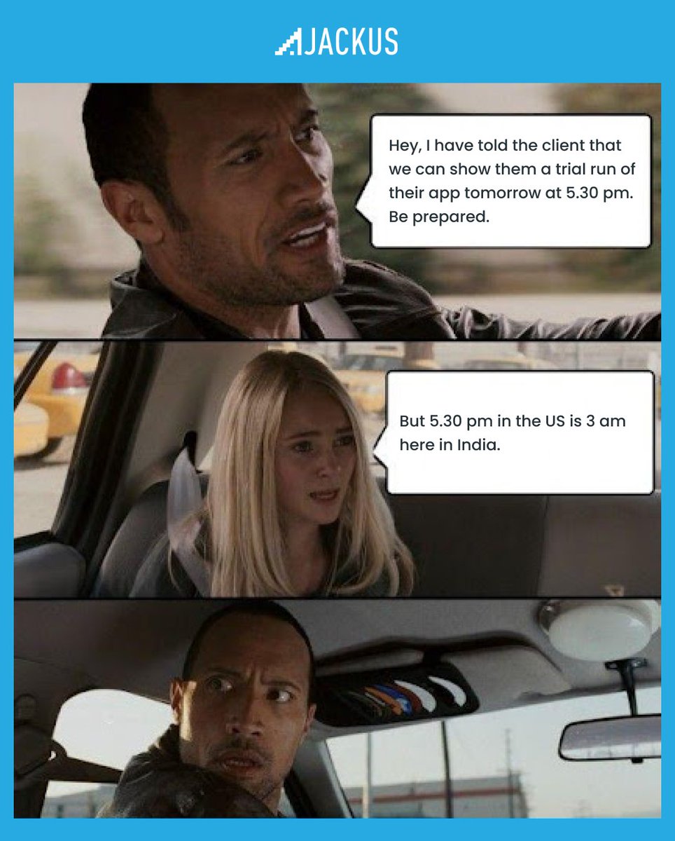Aren’t time zones amazing? 😁

#memes2022 #ajackus