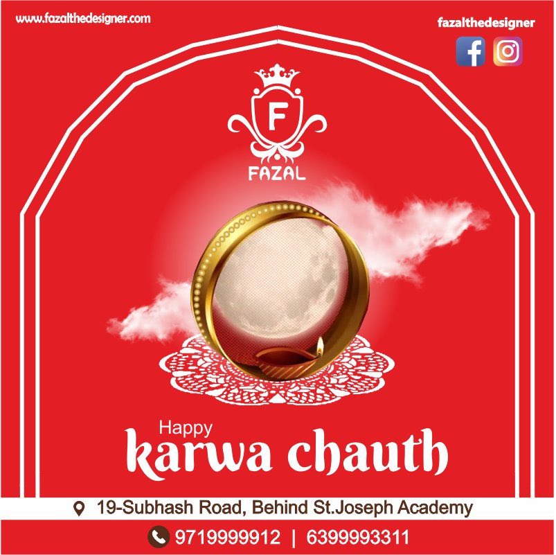 Hope this day strengthens the bond of love between you two. May the almighty bless you with a happy and long married life.
Happy Karwa Chauth.
#Dehradun_fashion #mensclothing #fazalthedesigner #uttarakhand #dehradun #dehraduncity