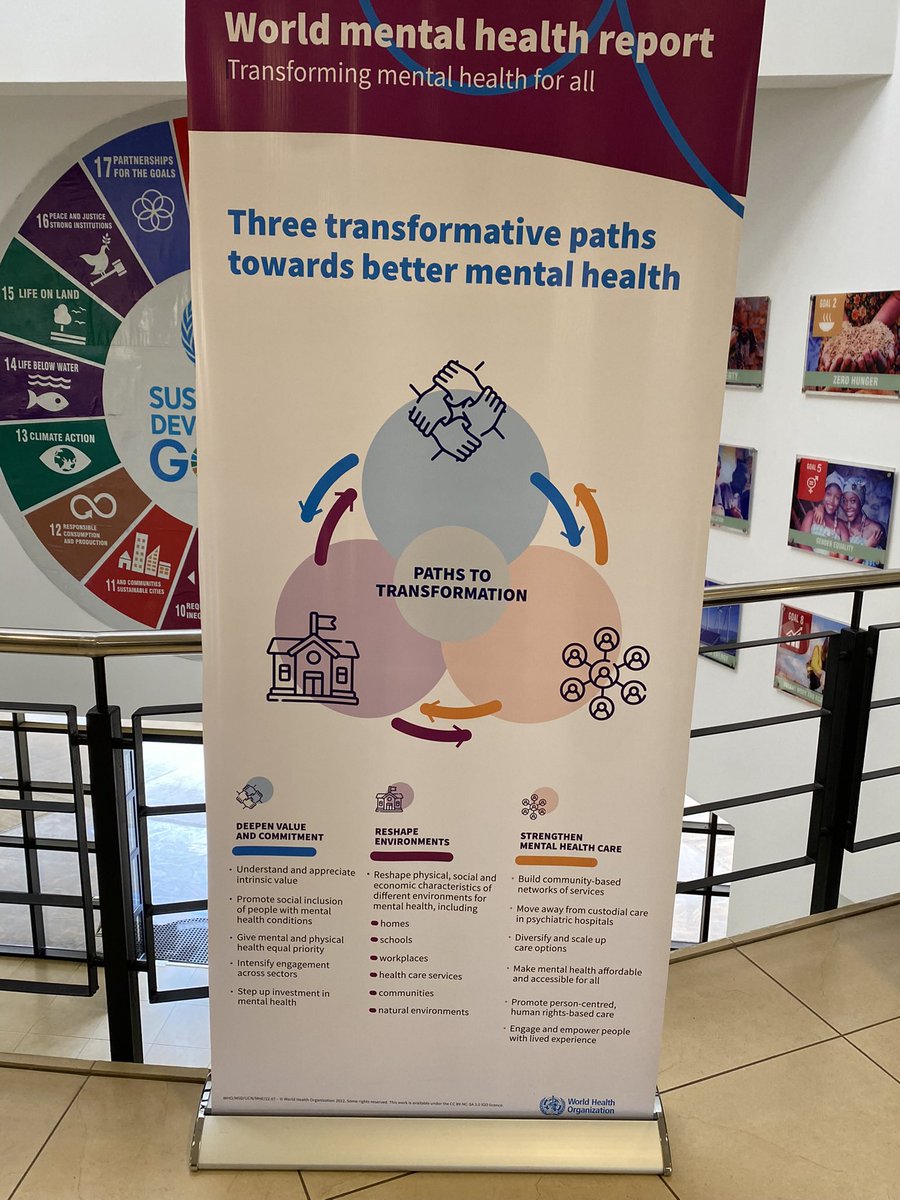 WMulombo's tweet photo. In Nigeria @UN_Nigeria organized mental health celebrations yesterday and today. @WHONigeria opened the event &amp; addressed UN staff on behalf of @DrTedros @MoetiTshidi and the UNRC. Today, focus on “Promoting safe spaces for mental wellbeing” https://t.co/ZyriDtKlts