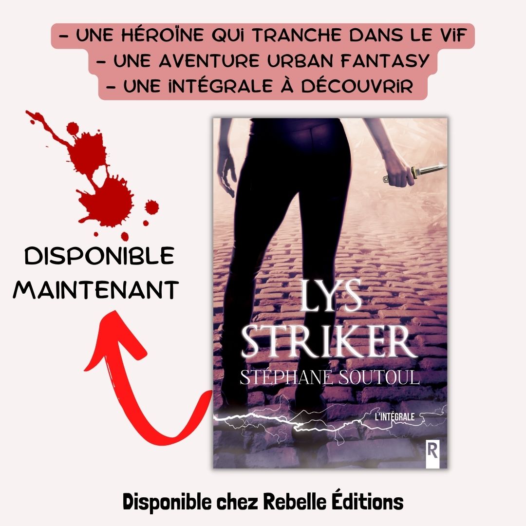 Envie de suivre les aventures monptellieraines d'une ex tueuse de créatures surnaturelles sur le chemin de la rédemption ? L'intégrale des aventures de Lys Striker est disponible chez <a href="/rebelleeditions/">Rebelle Éditions</a> ⚔️🎃

#urbanfantasy #urbanfantasybooks #romans #imaginaire #fantastique  #livre