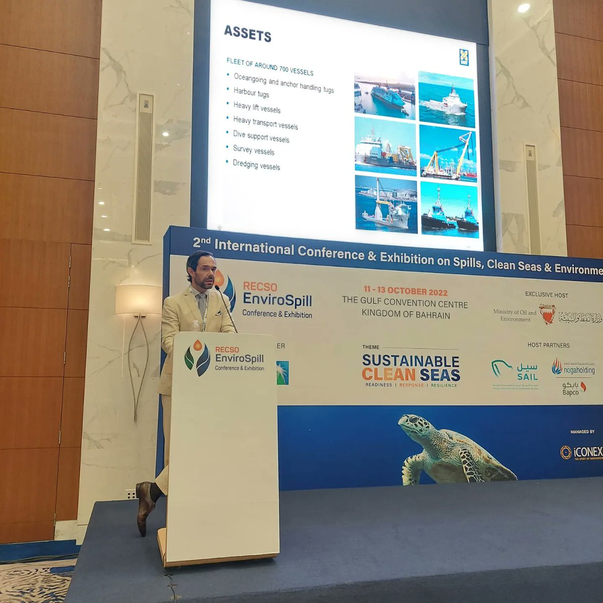 envirospill's tweet photo. #RECSOEnviroSpill2022 Technical Session 6
Theme: Salvage Operation & Compensation
Speaker: Dave Wisse, Senior Commercial Manager, SMIT Salvage
#recsoenvirospill2022 #readiness #response #resilience #sustainable #spilltechnology #day2 #aquaenvironment #iconexglobal #iconex https://t.co/Iho7OnhTb2