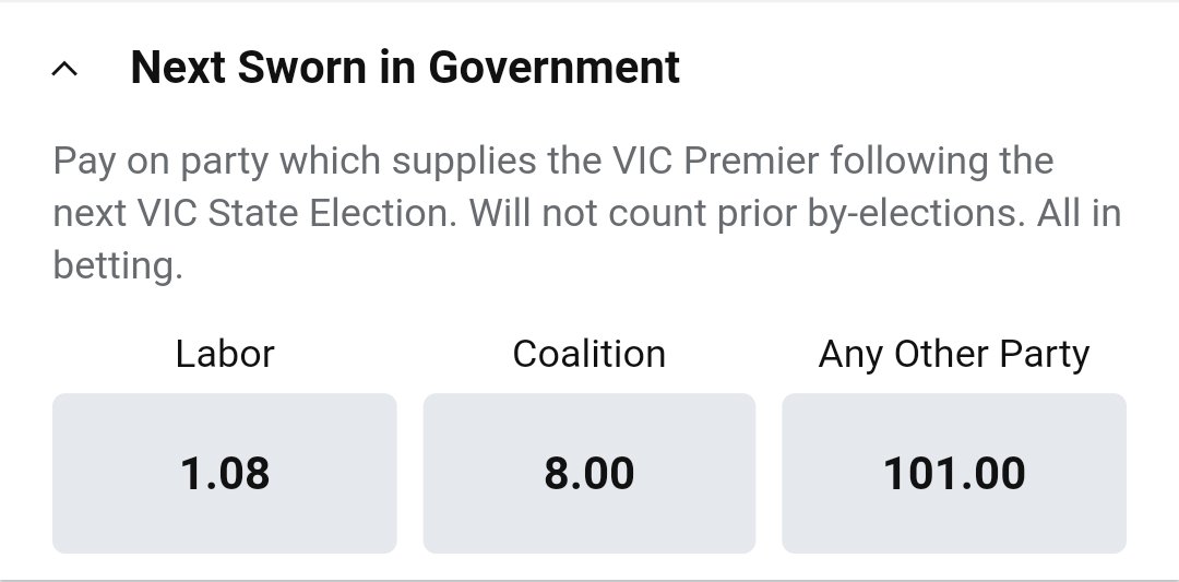 PRGuy On Twitter Betting Odds Have Blown Out 8 1 Following The Exit 
