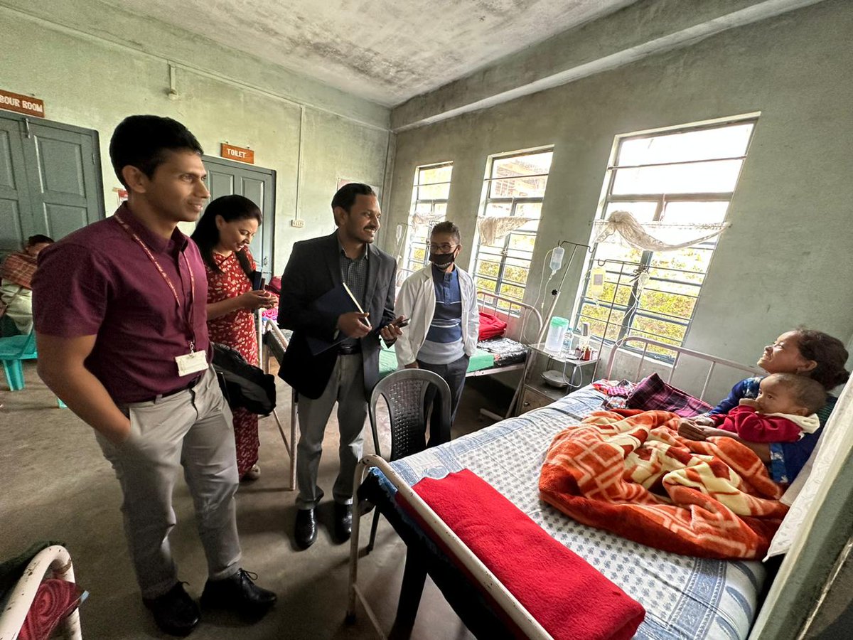 Ministry of Health on Twitter "RT NHMMeghalaya Field visit of Development Commissioner Team
