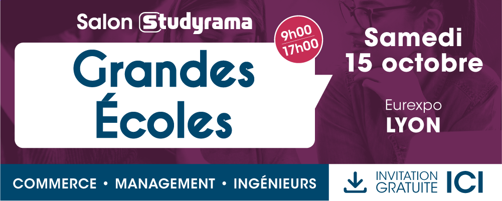 s_grandesecoles's tweet photo. Samedi 15 oct à Lyon Salon @studyrama des grandes écoles de management @BurgundySB @EDHEC_BSchool @EMStrasbourg @EMLYON @ESCClermont @esdes_BS @ESSCA_Ecole @essec @IESEG @inseec_ge @ISG @KedgeBS @Montpellier_BS @NEOMAbs @SKEMA_BS @passerelleesc https://t.co/Sq3OxGunCF
