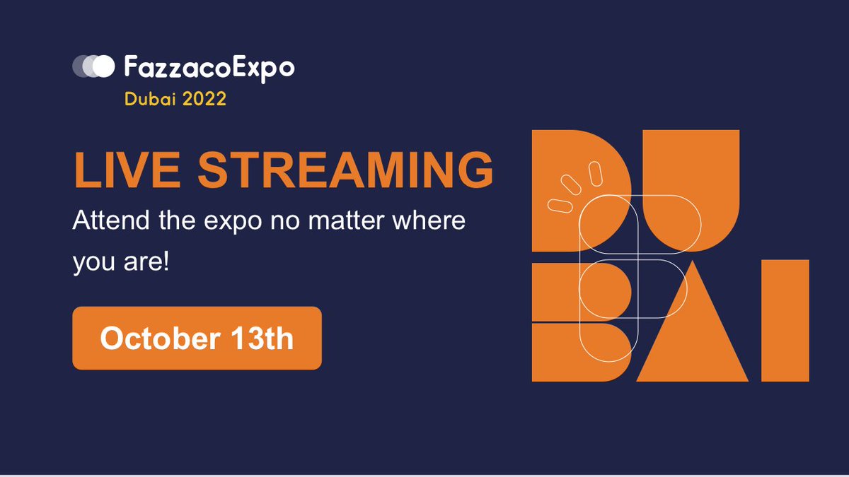 TradingLive_'s tweet photo. 🗓 October 11-13, 2022
🕑 20:00 PM GMT+4
📍InterContinental Dubai Festival City—Festival Arena
📺 Online Live Streaming
#fazzaco
#FazzacoExpo2022
#Dubai
#fastbullLive https://t.co/pG7pthypIs