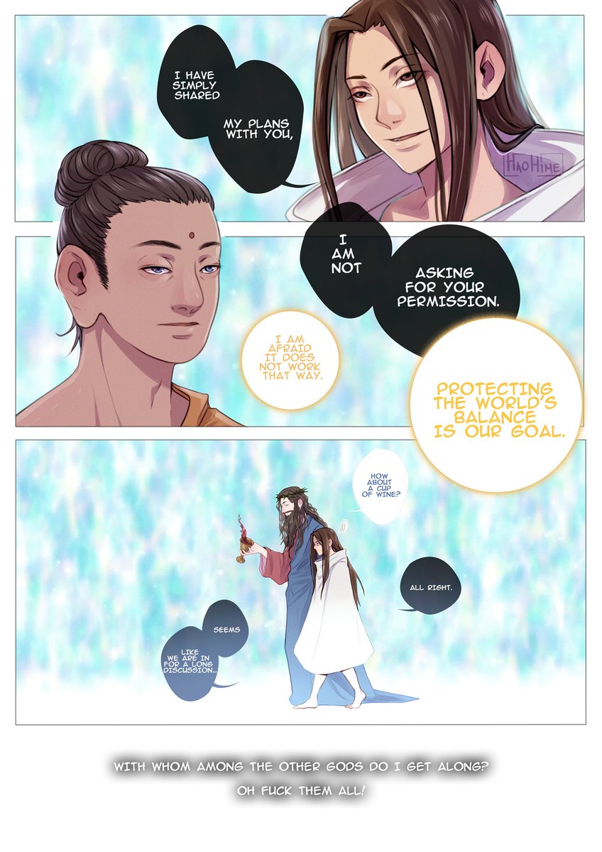 #SHAMANKING 

Q: With whom among the other gods do I get along?