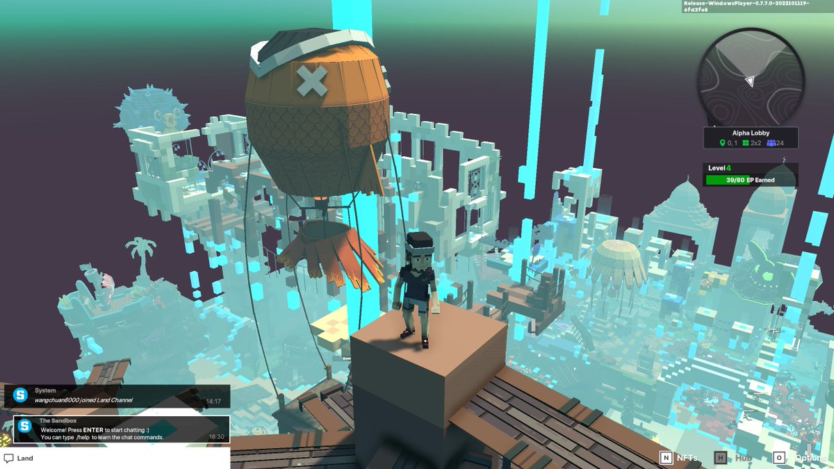 wangchuan8000's tweet photo. @TheSandboxGame I just participated in the #SandboxAlphaS3Giveaway for a chance to win 500 SAND! Here is my favorite air balloon, check out my screenshot below!
👇 https://t.co/XT0w9Qfz0Y