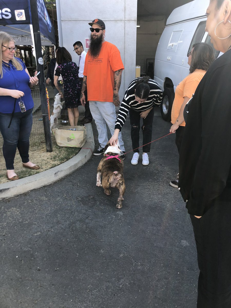 LisaNewsND's tweet photo. It is important we normalize talking about mental health. After a couple weeks of a tough news cycle, difficult for viewers to experience and heavy for Journalists to cover, we needed some joy. Thank you @valleyanimal for saying yes &amp; bringing joy to our team today!#NexstarNation https://t.co/PRqUJqGcyp