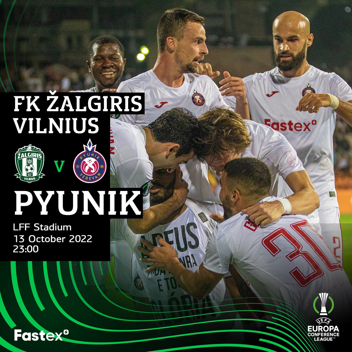 FC_Pyunik's tweet photo. ⚡️MATCHDAY⚡️
Looking strong after 3 games, but this one is very important for us 🙌🏻
🏟 LFF Stadium
🕗 23:00
📺 Vivaro Arena
#ZalgirisPyunik #pyunik #gopyunik🔴🔵 #uecl #uefaconferenceleague https://t.co/E4asEwsAzp