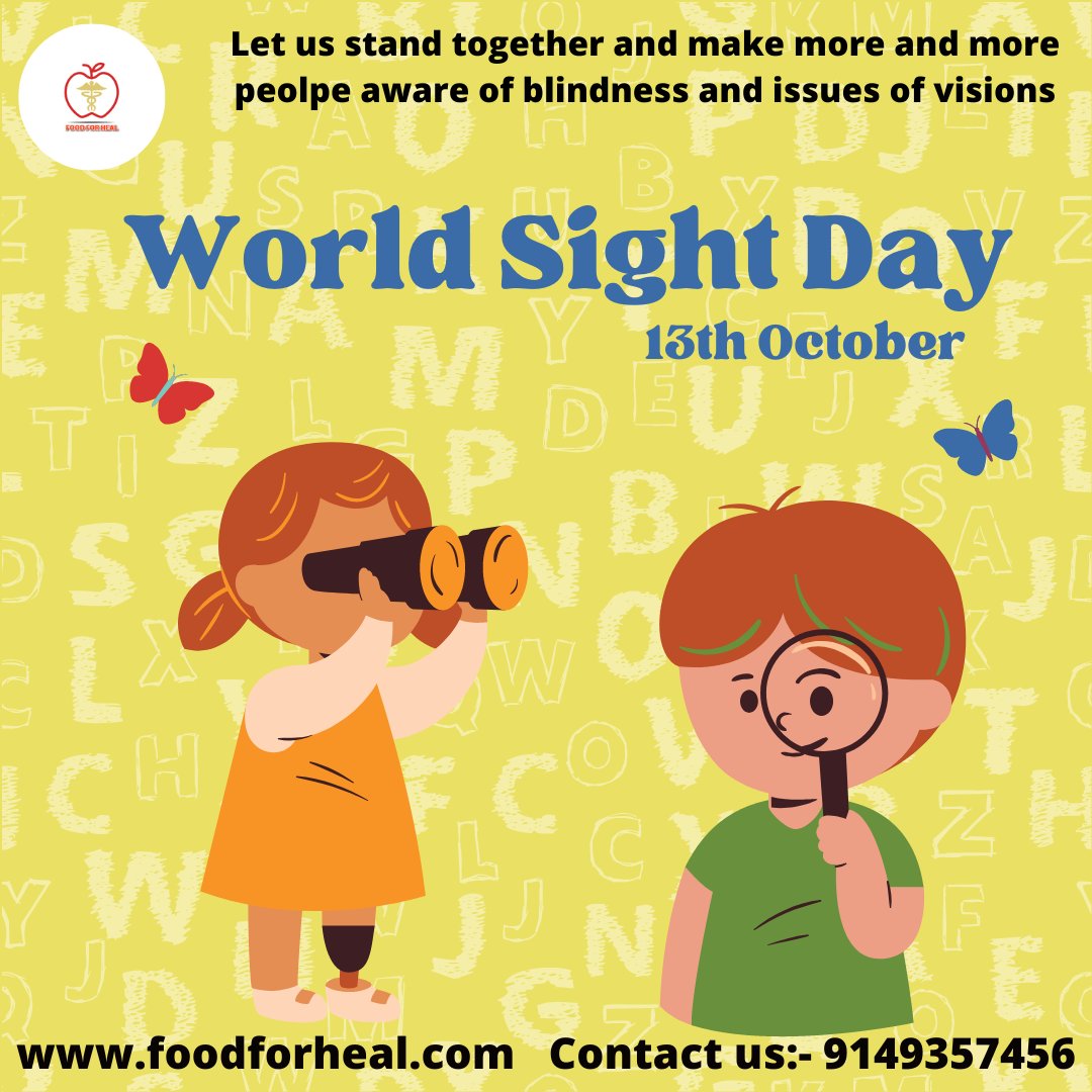 Dixitpriyamwada's tweet photo. Learn about your eye health and take the right steps when you notice there is a problem with your sight-Love Your Eyes.
#worldsightday2022
#foodforheal
#harmonalimbalance
#cardiacnutrition
#sleepnutrition
#masalasalt
#geriatricnutrition
#healthy
#diet
#doctor
#pregnancynutrition https://t.co/U8Ns25imR2