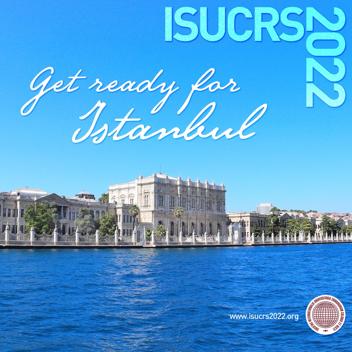 Looking forward to meeting you soon! 📍İstanbul, Turkey 🗓 27-29 October 2022 🌐 isucrs2022.org #isucrs #isucrs2022 #isucrsistanbul