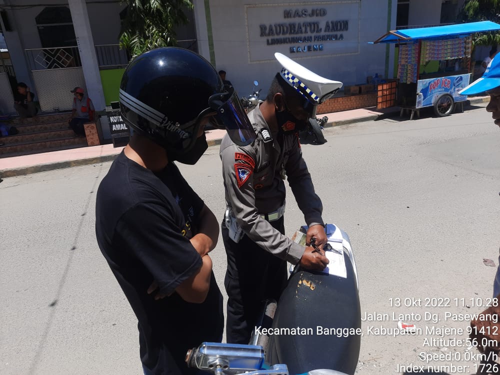 SATUAN LALU LINTAS POLRES MAJENE (@satlantasmajene) on Twitter photo 