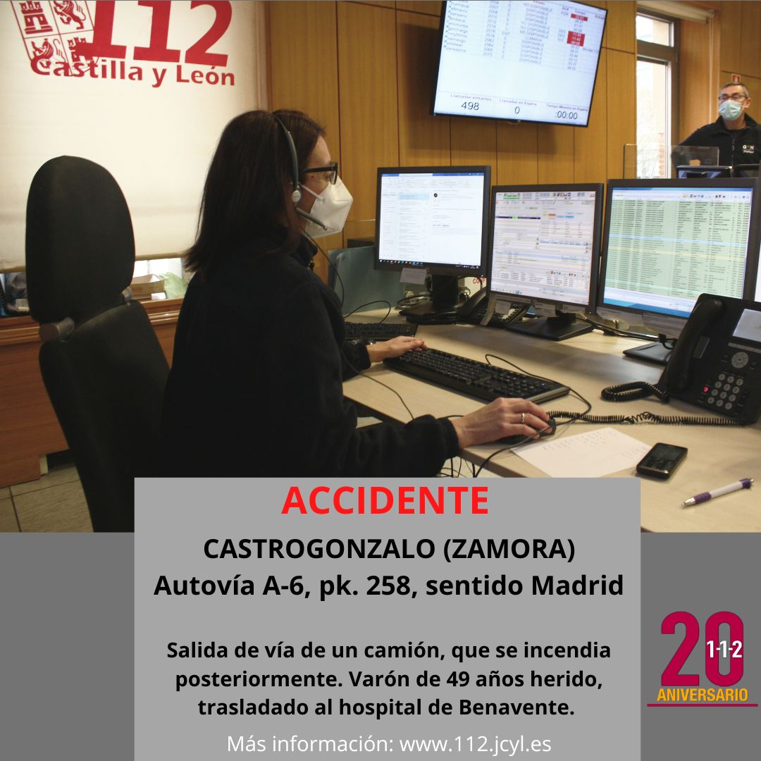 112cyl's tweet photo. 🚑 | Emergencias 112cyl | Accidente que ha ocurrido a las 04:48 horas. Al herido le ha trasladado una ambulancia de soporte vital básico de @Salud_JCYL . 👇
https://t.co/aN2qj4xcuj https://t.co/7VJR3418wn