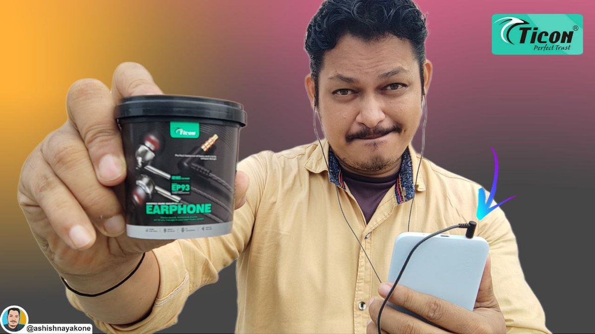 ashishnayakone's tweet photo. Ticon EP-93 Wired Earphone Details Review https://t.co/YhgBfJYTso via @YouTube
#Earphone #Ticon #Retweets #Like https://t.co/T3K8Wlq2id