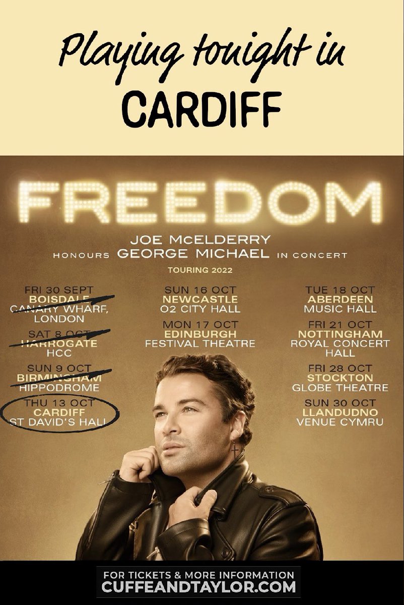 joemcelderry91's tweet photo. See you tonight Cardiff @stdavidshall  

https://t.co/sSgizAIWnG https://t.co/Y07dGKLBjE