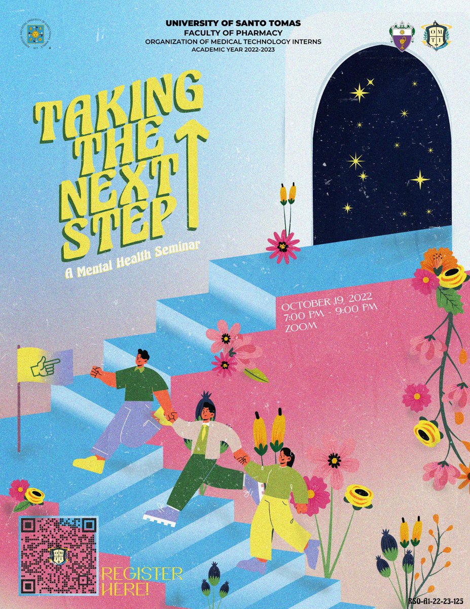 OfficialOMTI's tweet photo. OMTI invites you to TAKING THE NEXT STEP: A Mental Health Seminar, a safe space where we talk about the processes of reaching out 🫶🏻
Register here!
https://t.co/DopvyOXCjU
#BlastOffOMTI🚀
#BeyondTheCosmos🪐
#nowaybutup
Design by: Rovic Dayao
Caption by: Ianne Bautista https://t.co/icVgXGdUIY