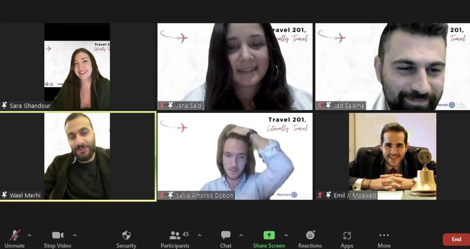 Rac_Millenium's tweet photo. Thank you so much for joining our webinar organized in collaboration with Rotaract Club of Tyre, Rotaract Club of Aley and Rotaract Mediterranean!❤️

⚙️We hope you had as much fun and learned as many things as we did in the event! See you on our next one!
#peopleofaction #lebanon https://t.co/L7rHxyWQE6