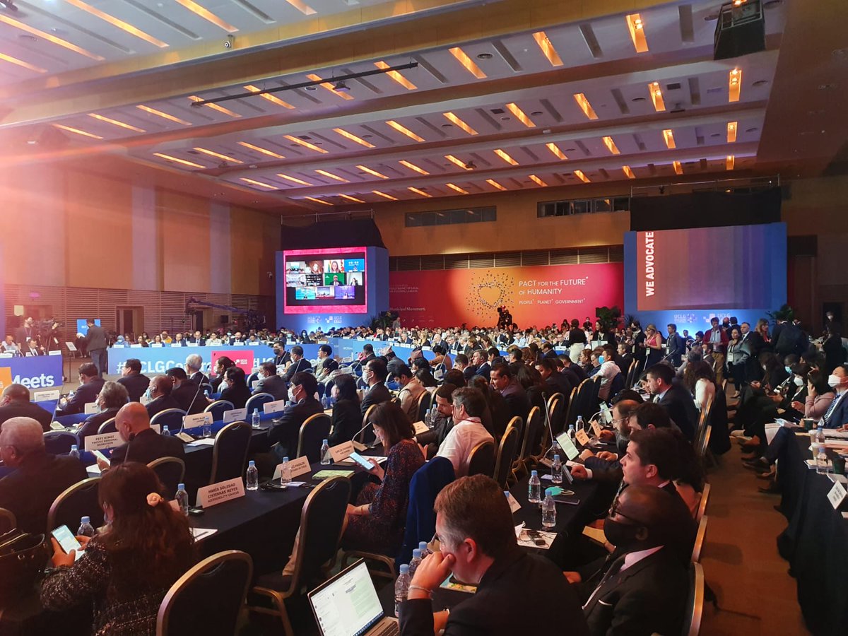 UCLGPeacePrize (@uclgpeaceprize) on Twitter photo It's almost time to announce the winner! Will it be Monterrey, Mishiha, Mersin, Palmira or Recife... ๐๐ The award ceremony is about to start <a href="/uclg_org/">United Cities</a> #UCLGMeets It's almost time to announce the winner! Will it be Monterrey, Mishiha, Mersin, Palmira or Recife... ๐๐ The award ceremony is about to start <a href="/uclg_org/">United Cities</a> #UCLGMeets
