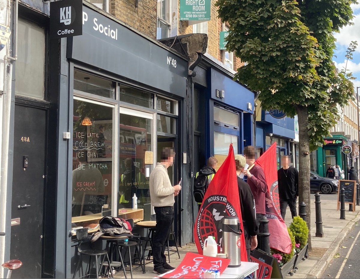 IWW London tweet media