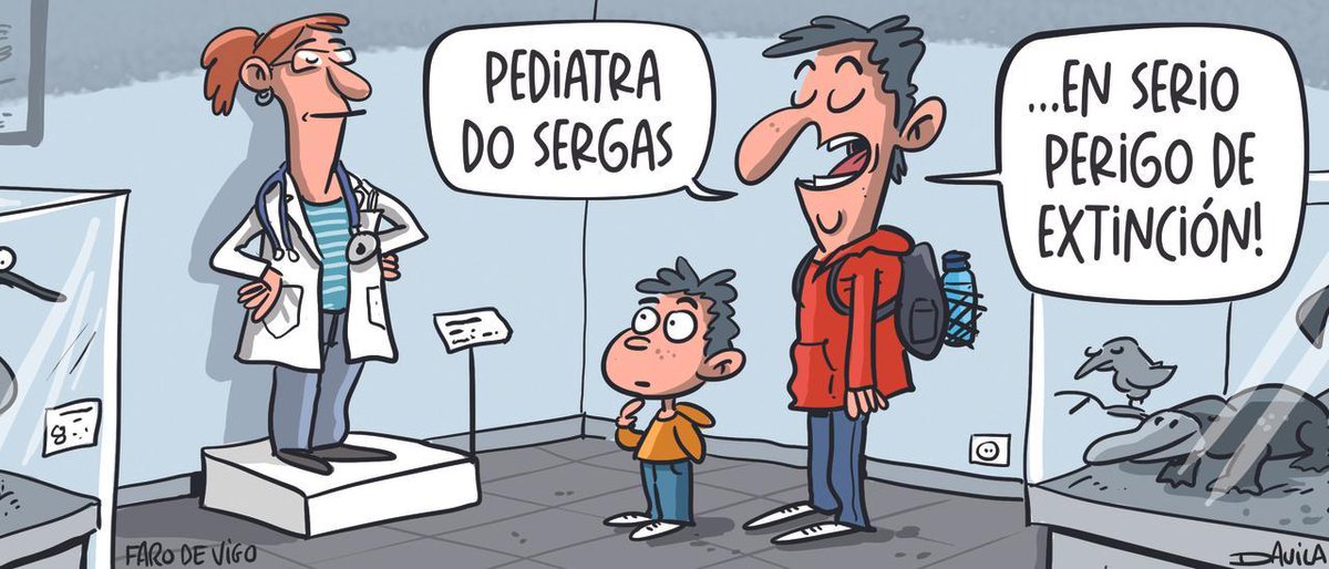 Non deixemos que a sanidade pública acabe sendo unha peza de museo

Todo o #humor de @obichero en 👉 ow.ly/gktg50L8MnZ
