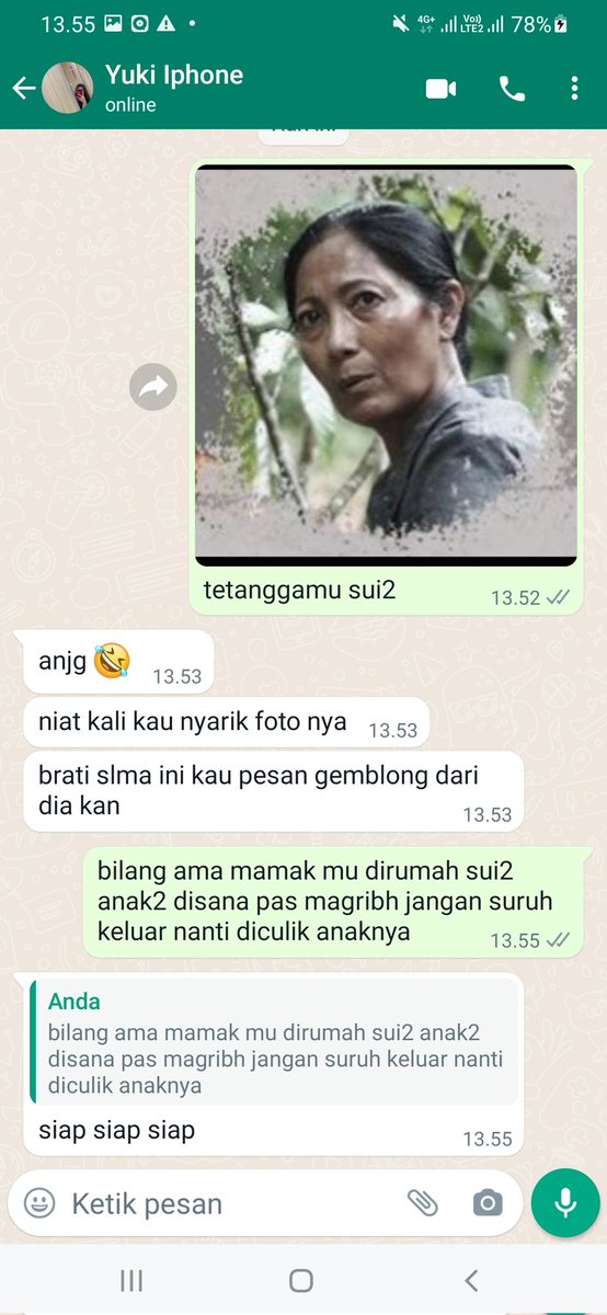 Org Medan gara2 nonton Jailangkung Sandekala