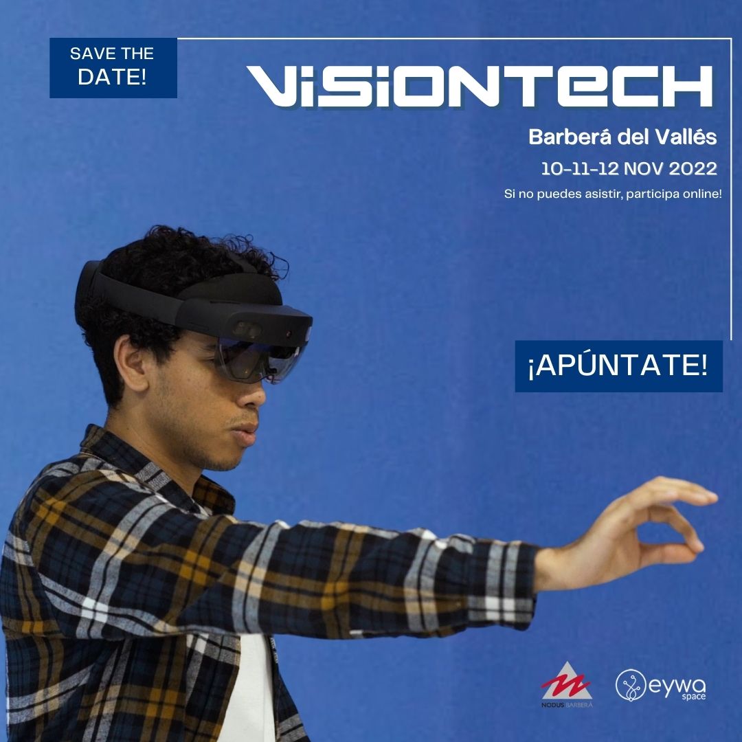 🆕 BUSCAMOS EMPRENDEDORES 

🗓️👉 Los próximos días 10, 11 y 12 de noviembre organizamos de la mano de NODUS TECHSPACE, jornadas orientadas a seleccionar emprendedores donde desarrollarán proyectos relacionados con Visión Artificial y Realidad Aumentada.

Más información 👇