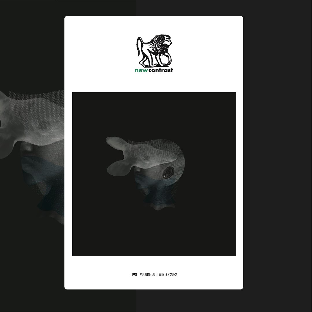 NewContrastZA's tweet photo. ISSUE 198 of New Contrast is now out. Featuring  poetry by Dshamilja Roshani, @sihlexntuli and Kaylin Adamson. Prose by @almackay, Ntombi Kayise Mhlambi and Abigail George. Art by Kosie Thiart and Balekane Legoabe. Interviewed are Jacques Coetzee and Nick Mulgrew. https://t.co/OIFYLuwEBn