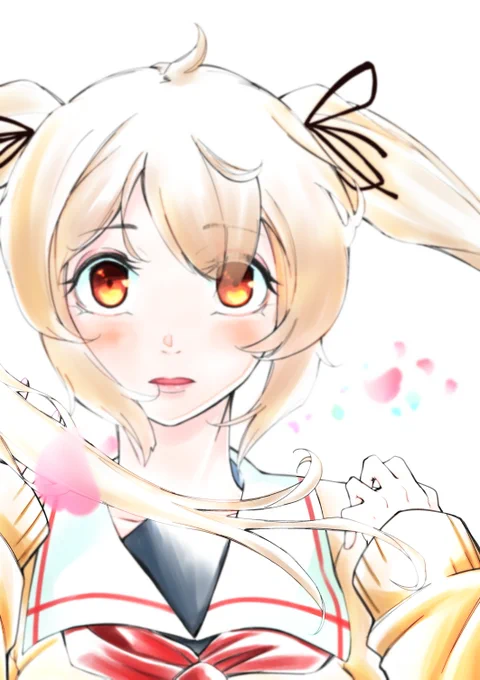 #このタグをみた人はド正面イラストを貼る 