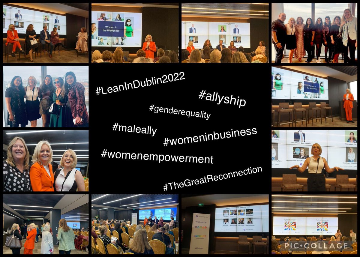 A snapshot of our fabulous event on Monday evening in association with <a href="/GrantThorntonIE/">Grant Thornton Ire</a> Thanks to everyone who made it happen &amp; to all who joined us #TheGreatReconnection #Leanin <a href="/LeanInOrg/">Lean In</a>