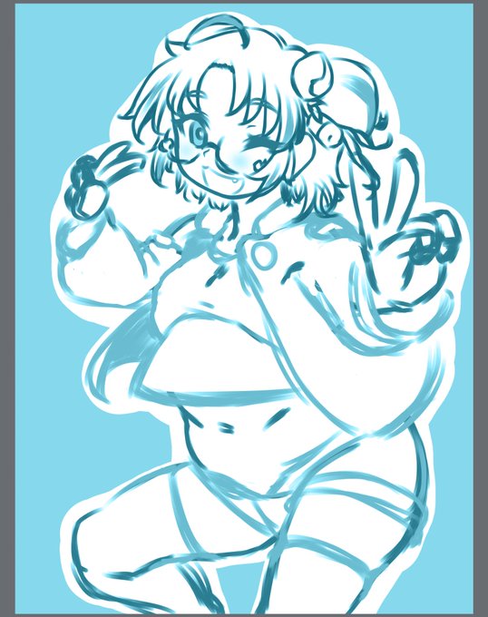 気持ちから絶賛リハビリ中

らくがき/ちとせちゃん 