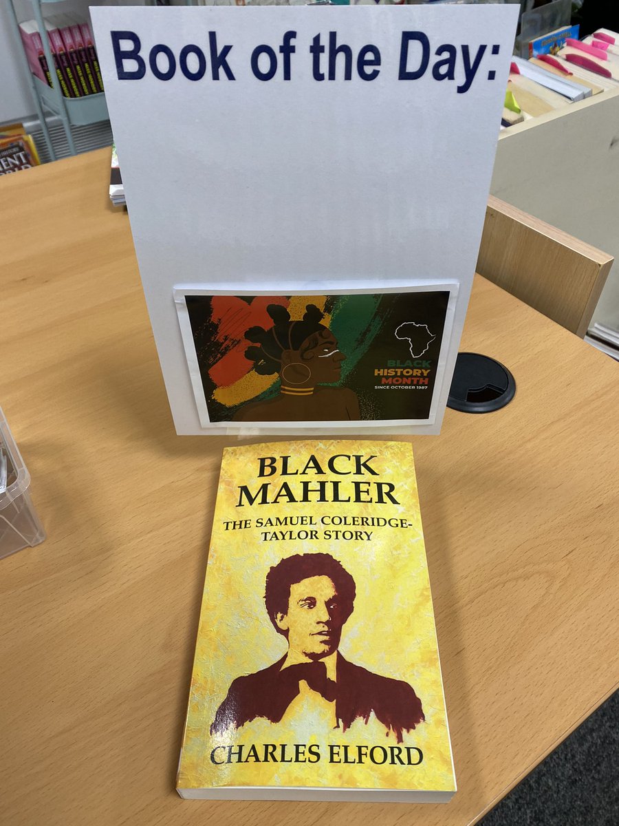 SRALibrary_'s tweet photo. It’s all about the amazing musician Samuel Coleridge-Taylor today! DEAR, our board and the BOTD! #BlackHistoryMonth #blackhistorymonthuk #Blackhistorymonth2022 #samuelcoleridgetaylor #library #lovebooks https://t.co/dP8Mux1qxh