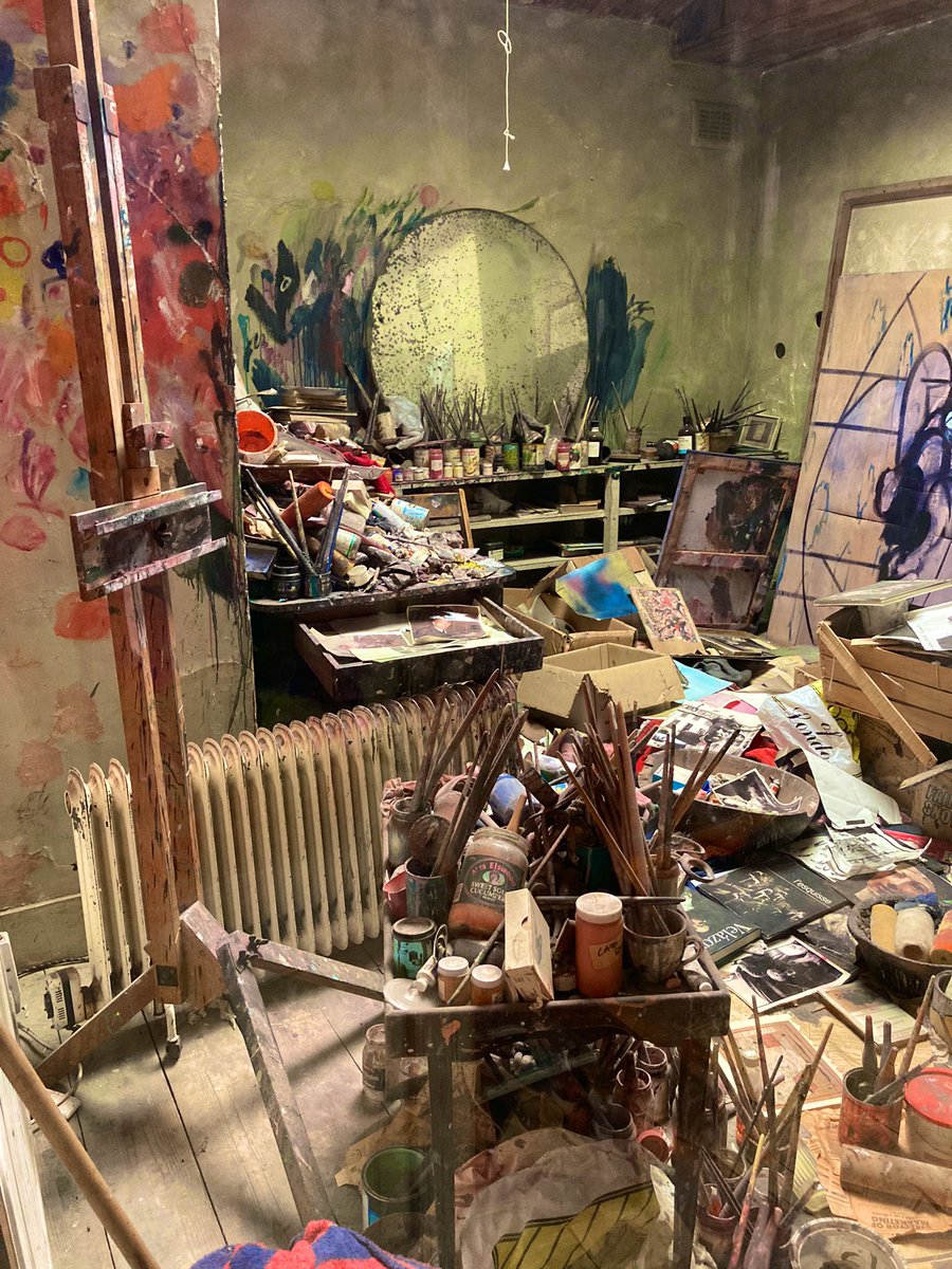 Fascinating look at the recreation of the studio of Francis Bacon at the Hugh Lane Gallery, Dublin.
