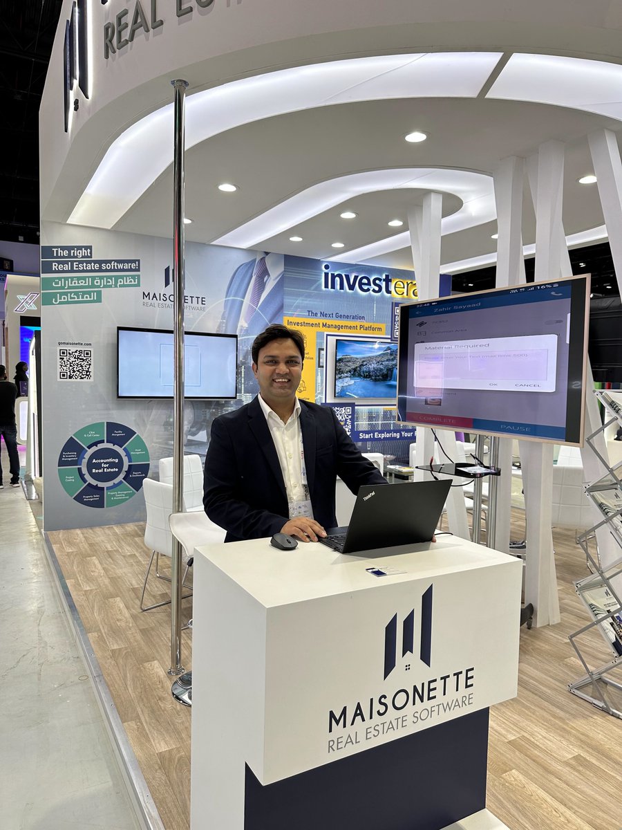 GoMaisonette's tweet photo. DAY 4 has begun at #GITEX2022 !!!
#Maisonette team is ready to welcome you and present the best real estate #ERP of the region
Come meet our experts at #Zabeel Hall 5 - Stand J90 https://t.co/SZjIYnT04T