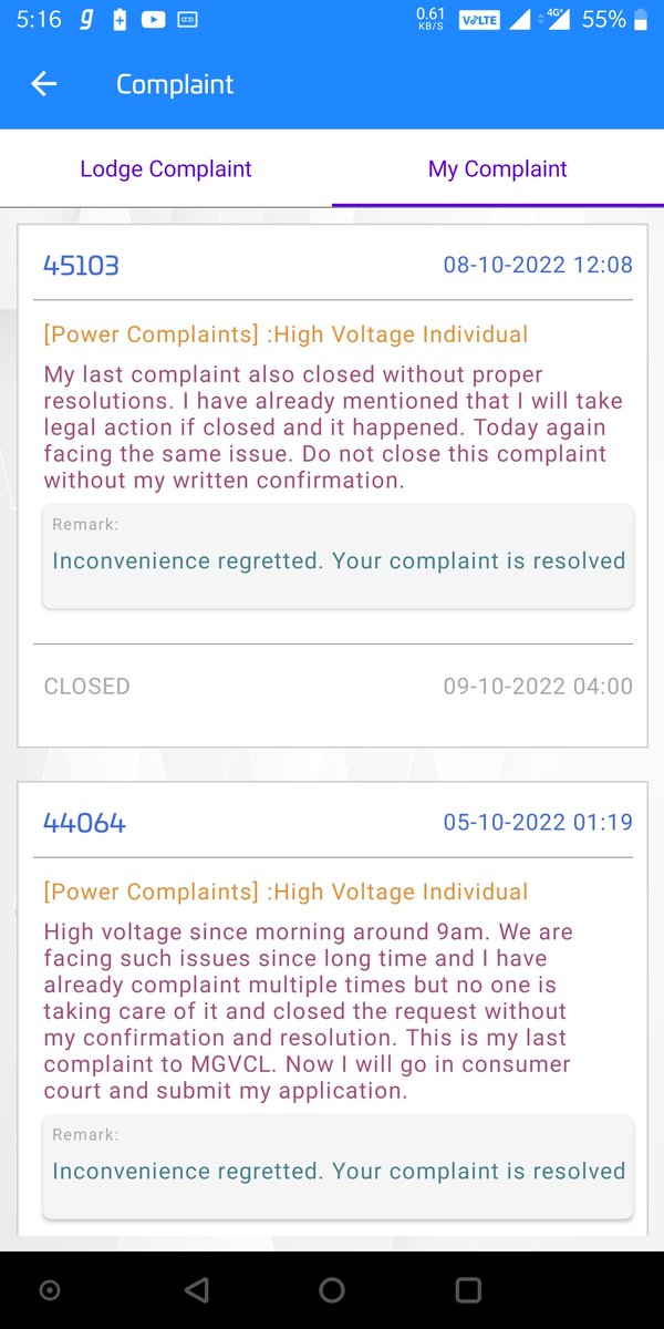 tankbhavin007's tweet photo. We are facing high voltage issue since long time and already raised complaints to @mgvcl_mgvcl multiple times but they are closing requests without proper resolutions. @CMOGuj @OfficeOfRKSingh @saurabhpatelguj @AAP_Baroda @VtvGujarati @tv9gujarati https://t.co/ET3YoJSXwO
