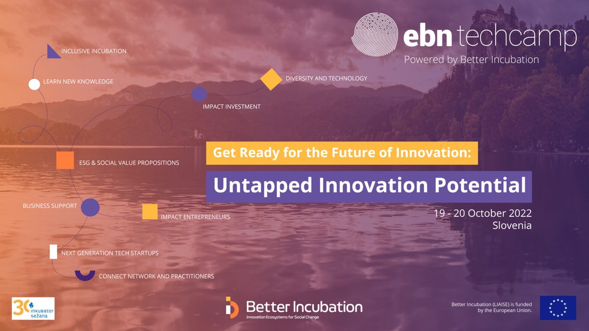ART-ER (@arter_er) on Twitter photo 📅 19-20 ottobre 2022
🇸🇮 Lipica Slovenia
EBN Tech Camp: ART-ER in qualità di Chair dello Special Interest Group Innovazione Sociale parteciperà all’edizione 2022 del network europeo di #incubatori e #acceleratori <a href="/EUBIC/">EBN -European Business & Innovation Centre Network</a> <a href="/BetterIncub/">Better Incubation</a> <a href="/InkubatorSezana/">Inkubator Sežana</a>
👉 art-er.it/2022/10/ebn-te… 📅 19-20 ottobre 2022
🇸🇮 Lipica Slovenia
EBN Tech Camp: ART-ER in qualità di Chair dello Special Interest Group Innovazione Sociale parteciperà all’edizione 2022 del network europeo di #incubatori e #acceleratori <a href="/EUBIC/">EBN -European Business & Innovation Centre Network</a> <a href="/BetterIncub/">Better Incubation</a> <a href="/InkubatorSezana/">Inkubator Sežana</a>
👉 art-er.it/2022/10/ebn-te…