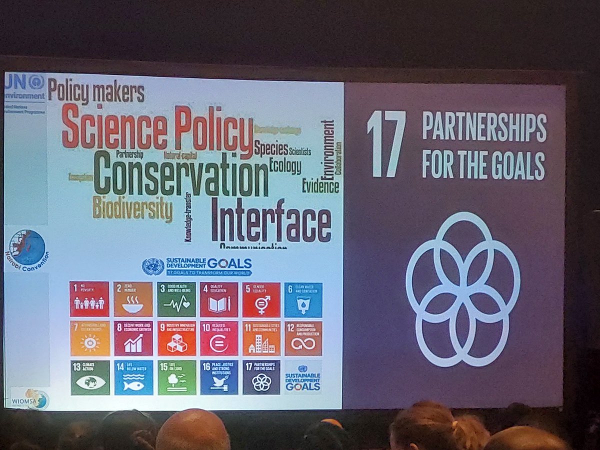 Official launch of the WIO Science to Policy Platform series by <a href="/wiomsa/">WIOMSA</a> <a href="/NCSecretariat/">Nairobi Convention</a> 

#WIOMSA2022 is an amazing conference because of how obvious it is that all 800 people here are invested in the region &amp; want to work collectively to make a tangible difference through science