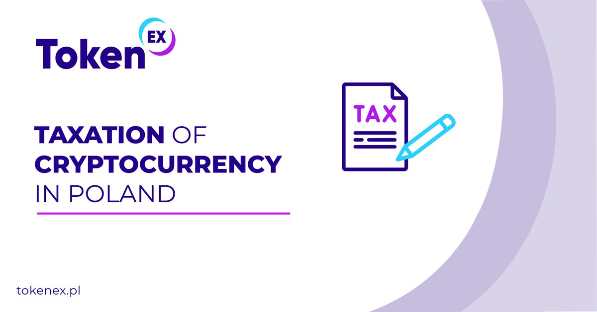 TokenEX_'s tweet photo. Until 2018, for income tax purposes, cryptocurrencies were classified as property rights. From 2019 onwards, major cryptocurrencies like ETH, BTC are classified as virtual currency under Polish regulations. Read more: https://t.co/S0a044Avv1 

#tokenex #cryptocurrency #taxation https://t.co/Se7wB8fI9Z