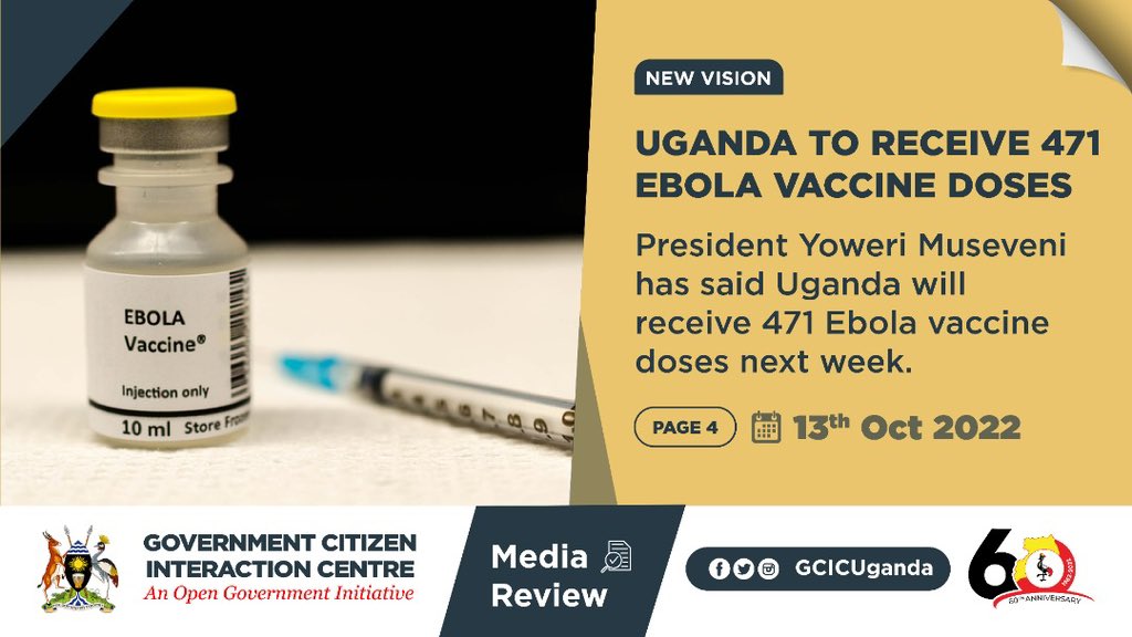 In today's highlights @GCICUganda #GCICMediaReview #UGAt60