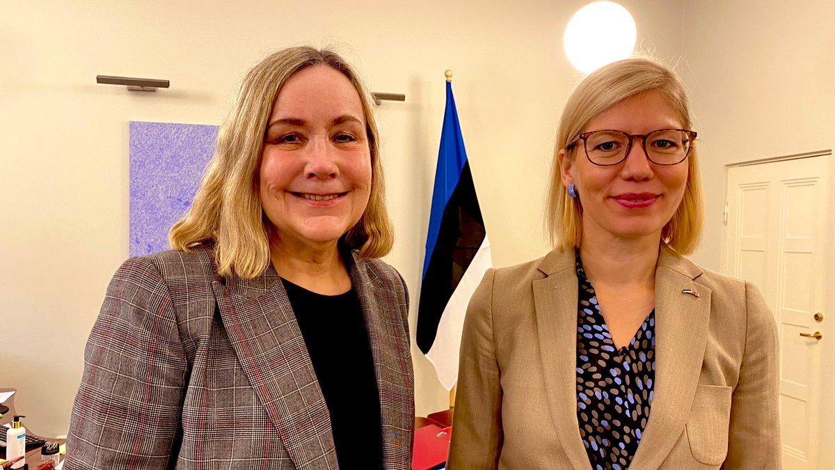Culture matters for 🇪🇪 &amp; 🇳🇴 Welcome to a close cooperation 🇪🇪 Minister of Culture Piret Hartman <a href="/EstonianWorld/">Estonian World</a> <a href="/EstonianGovt/">Estonian Government</a> <a href="/bodo2024/">Bodø 2024</a> <a href="/Tartu2024/">Tartu 2024</a> <a href="/MFAestonia/">Estonian MFA 🇪🇪 | 🌻 #StandWithUkraine</a> <a href="/EstoniaKahn/">Louis Kahn Estonia</a>