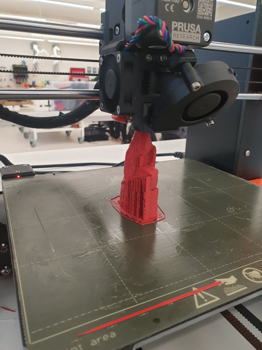 a_seifertova's tweet photo. I have started learning how to 3D print and I couldn't resist printing a Lewis Chess Piece. Thank ypu @anumakerspace for enabling creativity and exploration into such fun tech! https://t.co/wu2oPzyy7u