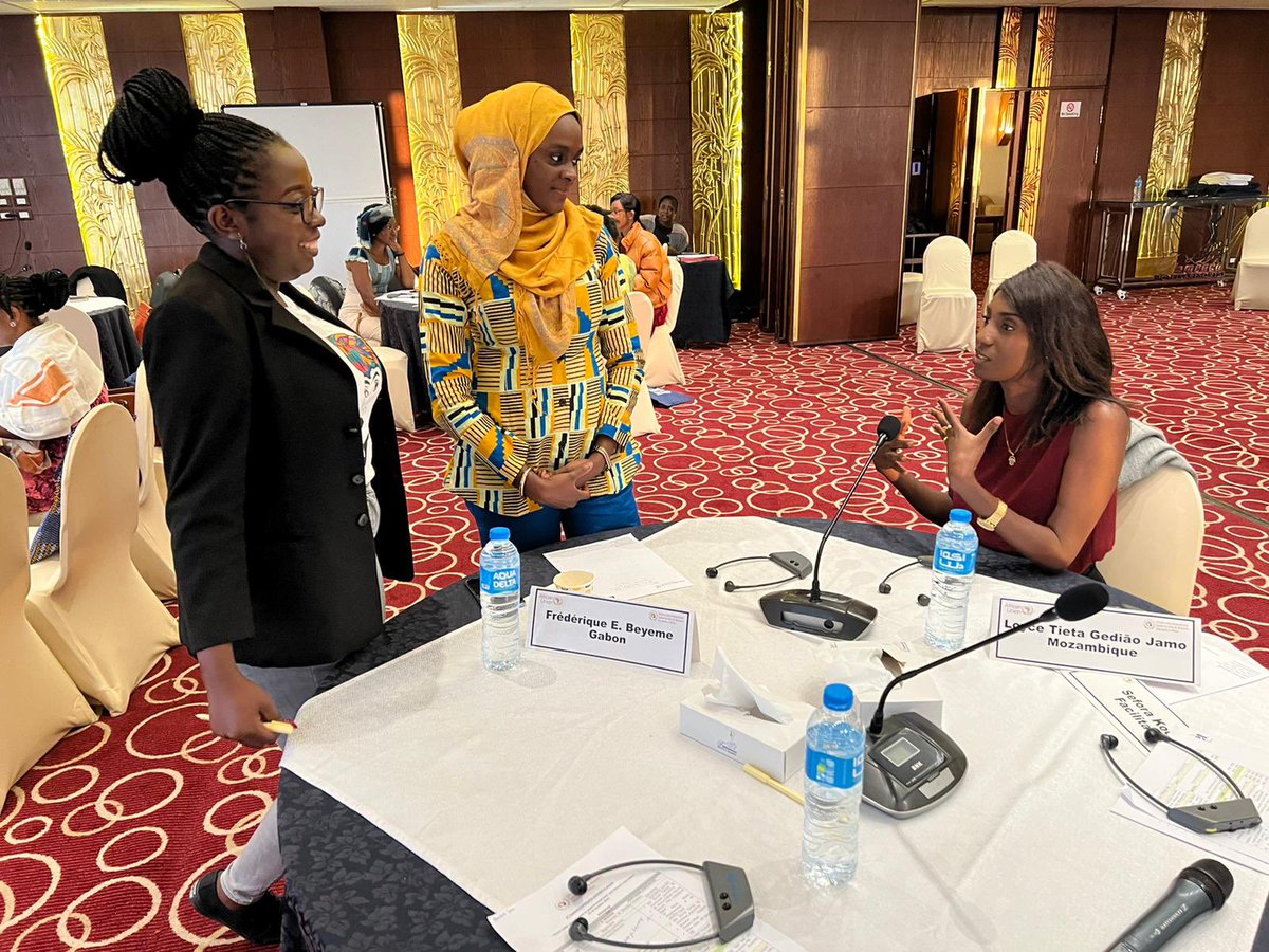 Luluhamz's tweet photo. Networking to change and set the pace for the GIRL CHILD in our communities @DiorBirima @AU_CIEFFA #AfricaEducatesHer
#CAYP https://t.co/shHoxWFyMJ
