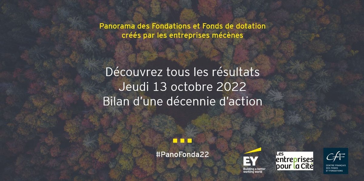 mecenova's tweet photo. |#LiveLEPC| 🟢Ouverture de la restitution de la 5ème édition du  #Panorama des #Fondations et Fonds de dotation créés par des entreprises #mécènes  
📌Au programme : 
📊Présentation des chiffres clés 
👥Table ronde " « Une décennie d’actions : regards croisés sur le #mécénat » https://t.co/sKKkuZLF3E