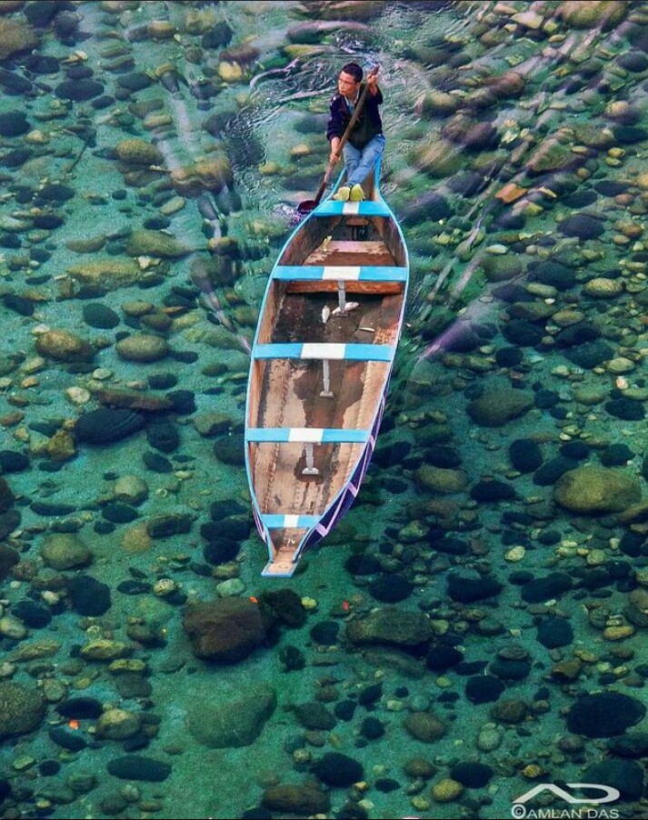 9. Umngot River, Meghalaya
