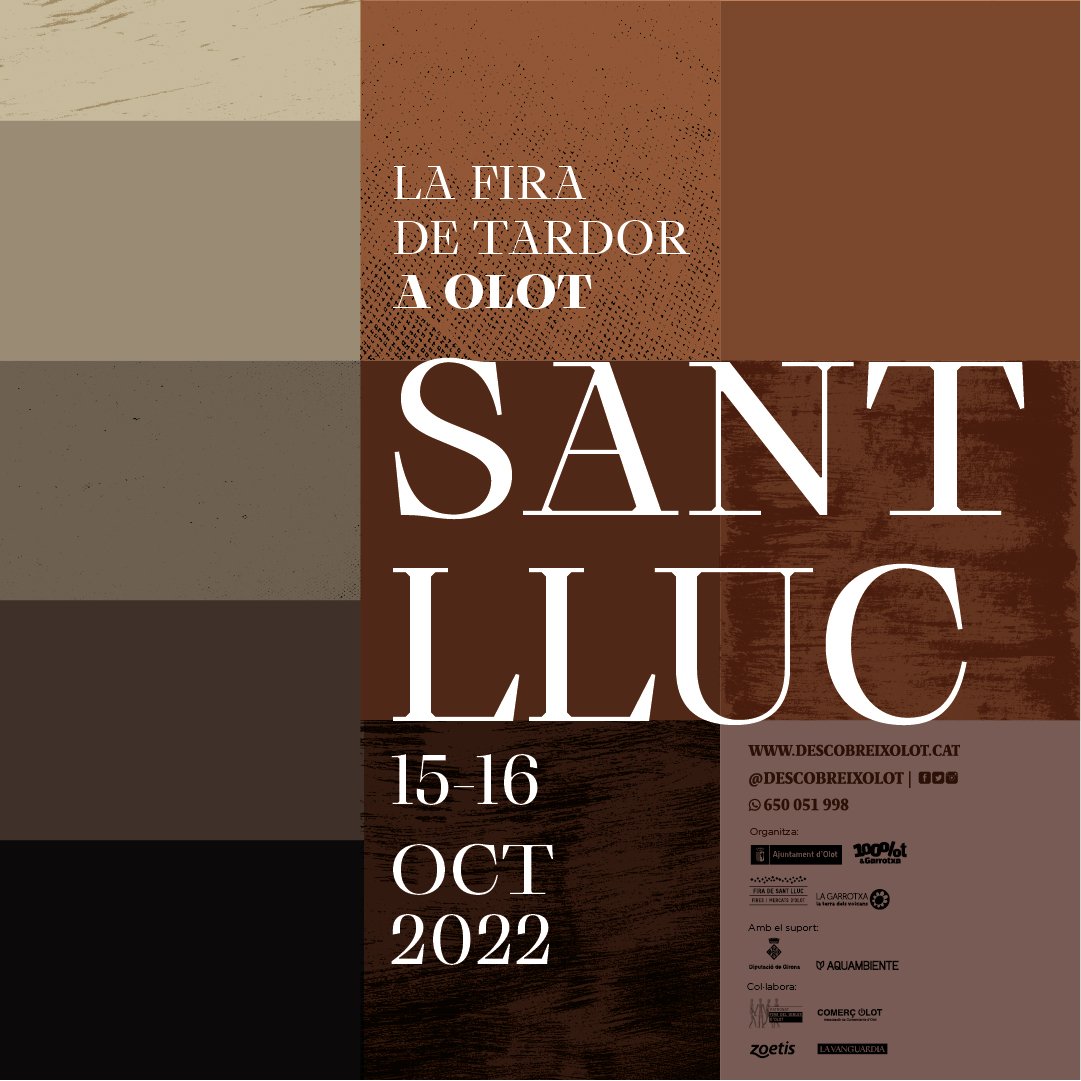 🎨📌🐄 No us perdeu la Fira de Sant Lluc d'#Olot! La Fira de la tardor torna al centre de la ciutat amb ramaderia, dibuix, vehicles i molt més!

Una fira amb 700 anys d'història en 11 espais i més de 70 activitats 👉 descobreixolot.cat/fira-de-sant-l…

#femOlot #FiraSantLluc #OlotCultura