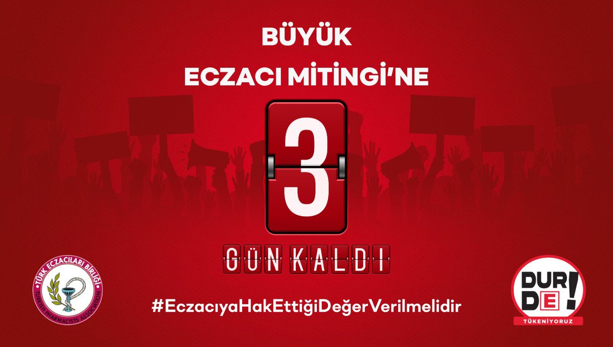 #16EkimBüyükEczacıMitingi